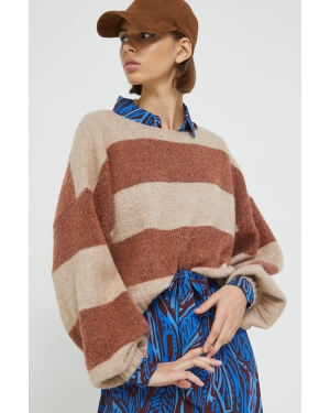 Only sweter damski kolor beżowy lekki