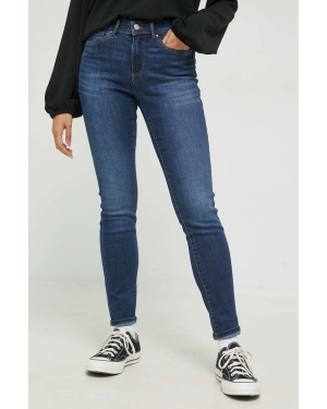 Only jeansy Wauw damskie medium waist