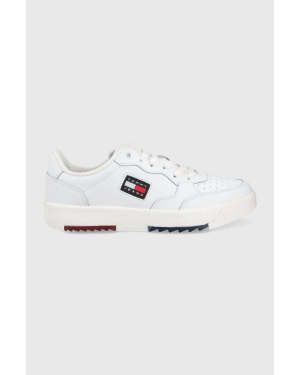 Tommy Jeans sneakersy EM0EM00899YBR kolor biały