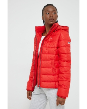 Tommy Jeans kurtka DW0DW13741.9BYY damska kolor czerwony zimowa