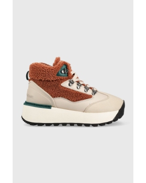 Tommy Jeans sneakersy Tommy Jeans Warm Hybrid Boot kolor beżowy
