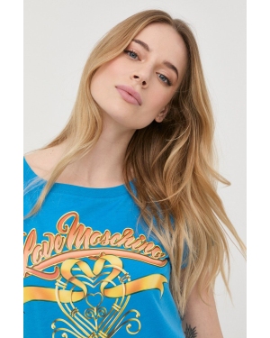 Love Moschino t-shirt bawełniany