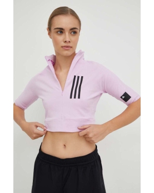 adidas Performance t-shirt damski kolor różowy