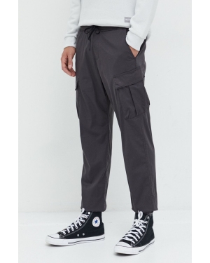 Abercrombie & Fitch spodnie męskie kolor szary