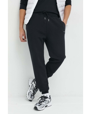 Abercrombie & Fitch spodnie dresowe męskie kolor czarny gładkie