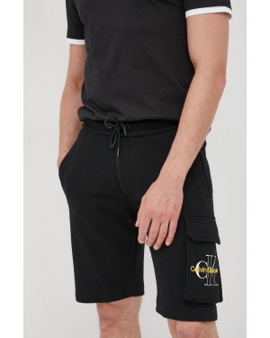 Calvin Klein Jeans szorty bawełniane J30J320073.PPYY męskie kolor czarny