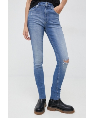Calvin Klein Jeans jeansy Rise damskie high waist
