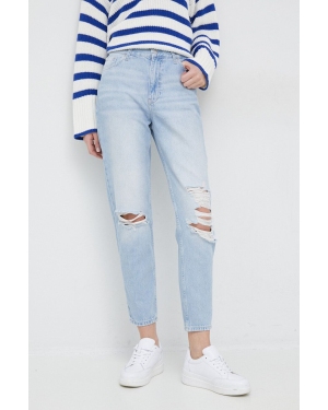 Calvin Klein Jeans jeansy Mom Jean Ankle damskie high waist