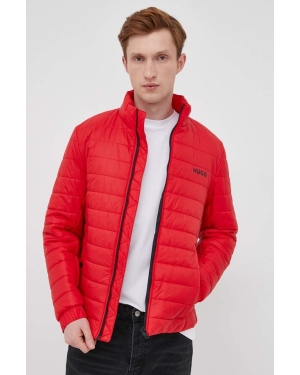HUGO kurtka męska kolor czerwony zimowa