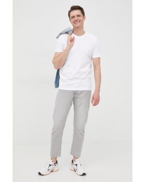 HUGO t-shirt bawełniany 2-pack kolor biały