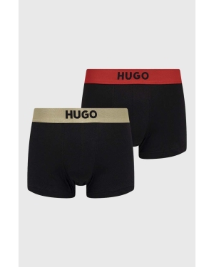 HUGO bokserki 2-pack męskie kolor czarny