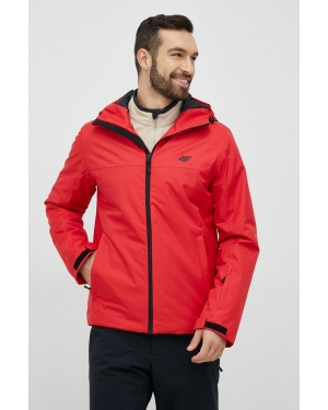 4F kurtka narciarska kolor czerwony