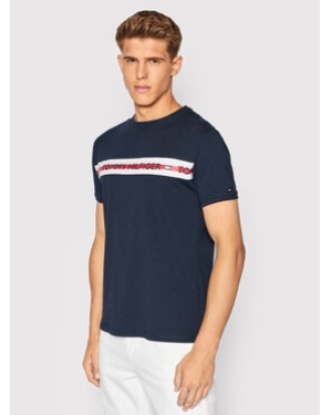 Tommy Hilfiger T-Shirt UM0UM01915 Granatowy Regular Fit
