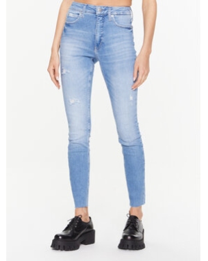 Calvin Klein Jeans Jeansy J20J220853 Niebieski Skinny Fit